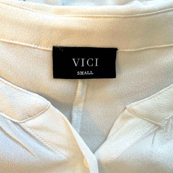 VICI Blouse / white / off the shoulder / Small - Picture 3 of 4